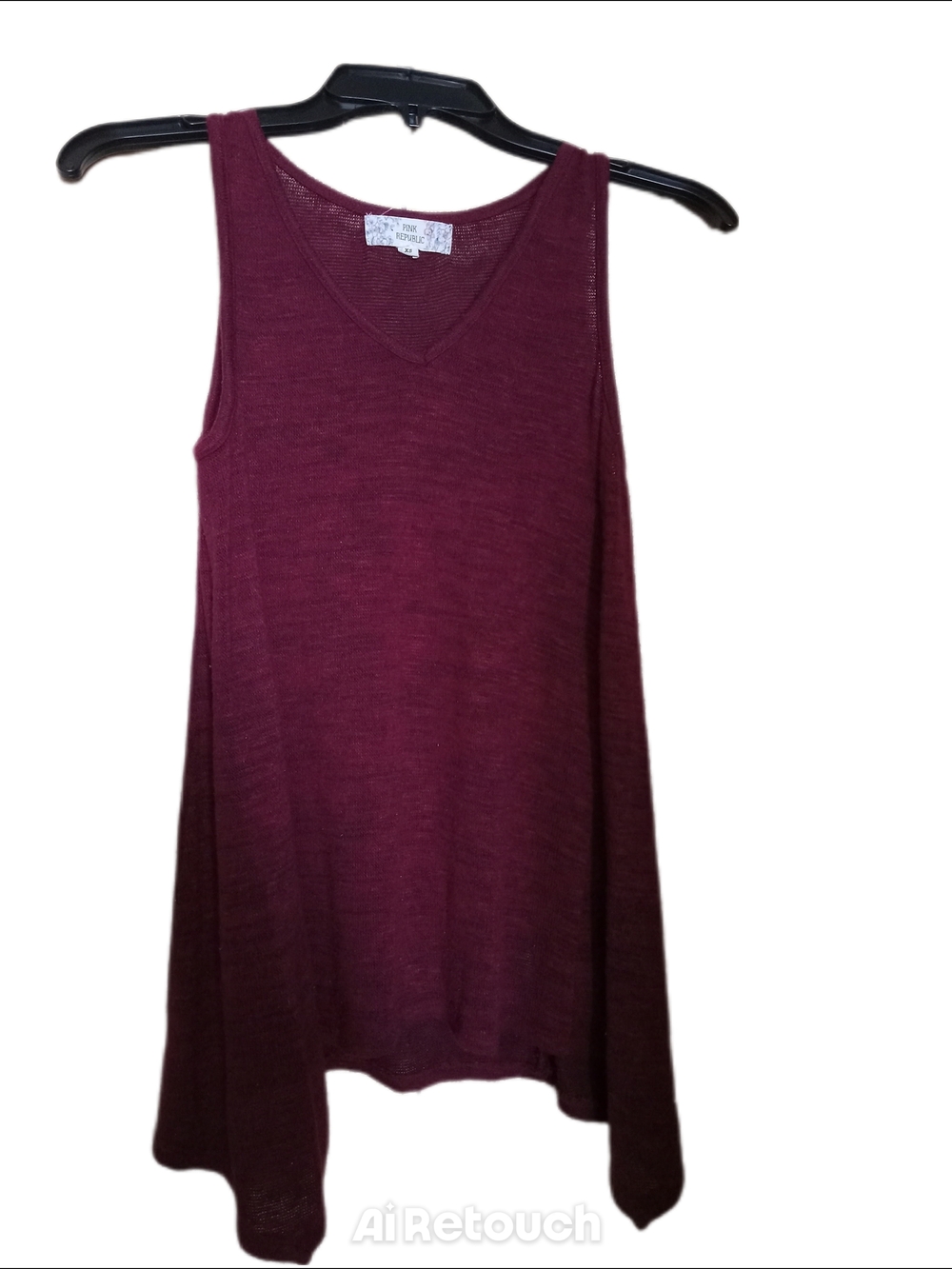 Pink Republic Sleeveless Swing Tank - Plum